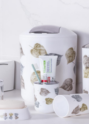 Leaf Bathroom Set