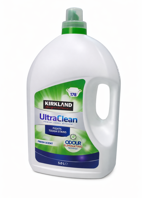 Kirkland Ultra Clean Non-Bio Liquid Detergent Fresh Scent - 5L