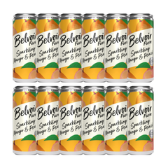 Belvoir Farm Mango and Peach 12 x 330ml