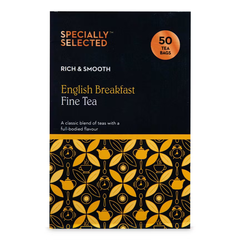 Specially Selected 50 Teabags English Breakfast 0.125kg