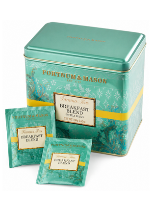 Fortnum & Mason Breakfast Blend 50 Tea Bag Tin 100G