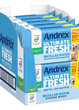 Andrex Ultimate Fresh Wipes 10 x 56 Sheet's