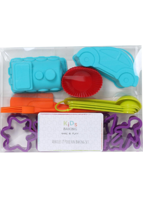 Bake & Play Vehicle 19pcs Fun Baking Set