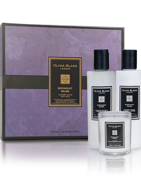 Olivia Blake Midnight Musk Luxury Bath Set