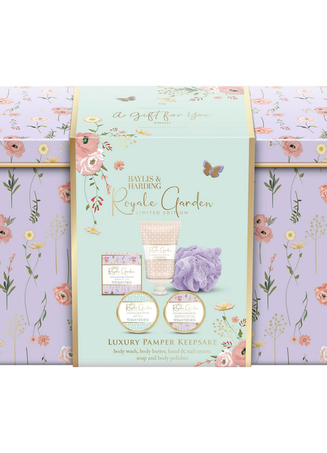 Baylis & Harding Royale Garden Limited Edition- Luxury Pamper Keepsake Tin