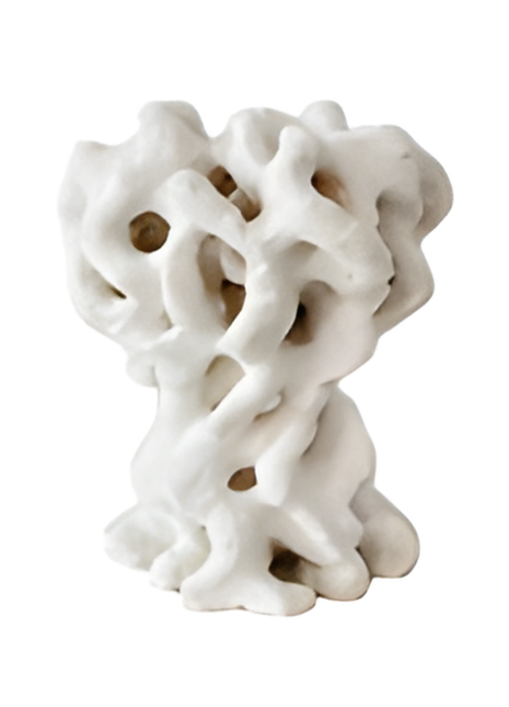 Gut Black And White Vase Small