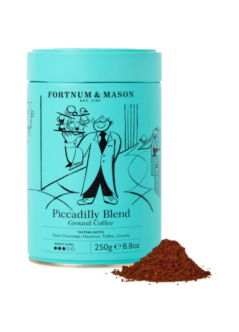 Fortnum & Mason Piccadilly Blend Whole Bean Coffee Tin 250g