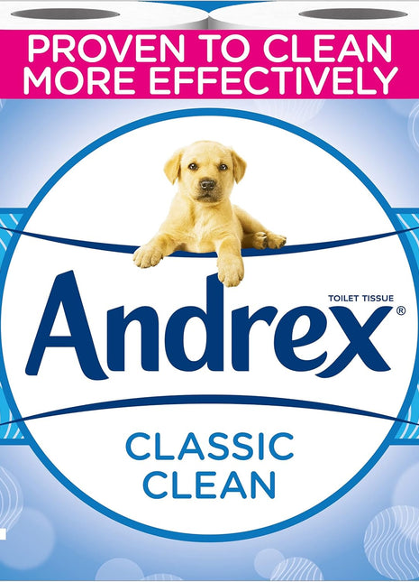 Andrex Classic Clean Tissue-4 rolls
