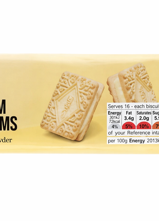 M & S Extra Cream Custard & Cream 165g