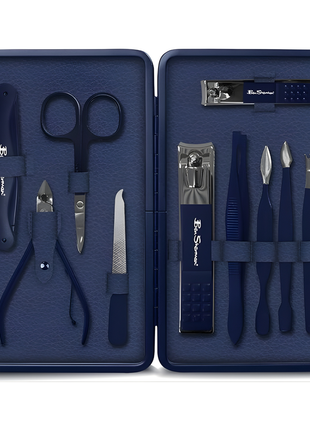 Ben Sherman 11Pc Professional Grooming Kit Grooming Essentials With Travel Case