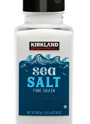Kirkland Sea Salt 850g
