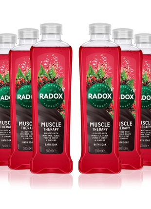 Radox Bath Muscle Therapy-500ml by 6