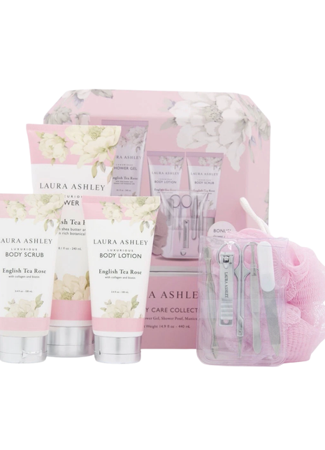 Laura Ashley English Tea Rose Bath & Body Care Collection