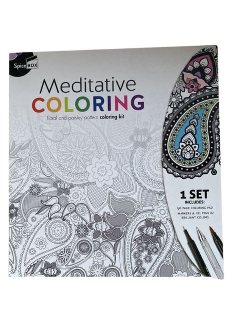 Spice Box Meditative Colouring Kit