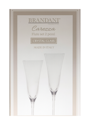 Brandani 2 Set Crystal Glass