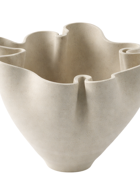 3D White Extra Large Fold Vase
