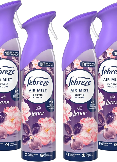 Febreze Exotic Bloom 4 x 185ml