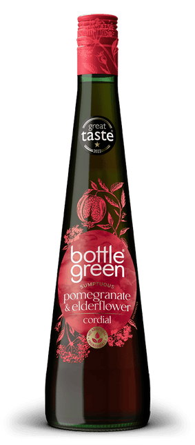 Bottle Green Cordial-Pomegranate and Elderflower 500ml
