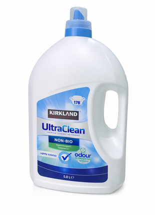 Kirkland Ultra Clean Non-Bio Liquid Detergent - Lightly Scent - 5L