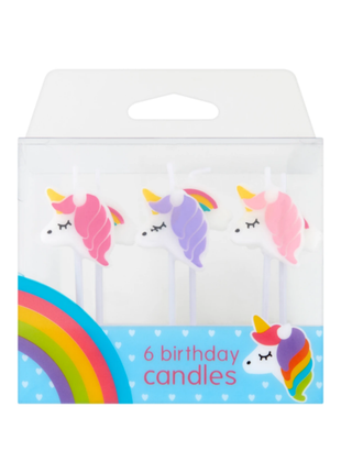 6 Birthday Candles — product pack shot