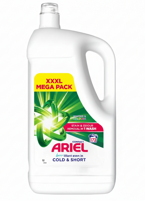 Ariel 172 Washes Liquid Detergent 4988ml