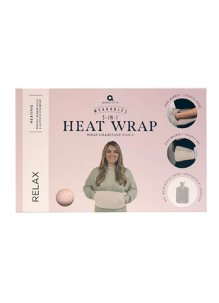 Aroma home Wearables 3 in 1 Heat wrap Pink — product pack shot