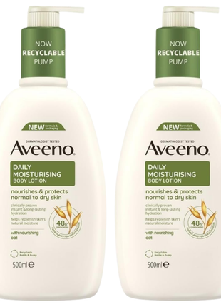 Aveeno Daily Body Lotion 500ml by 2