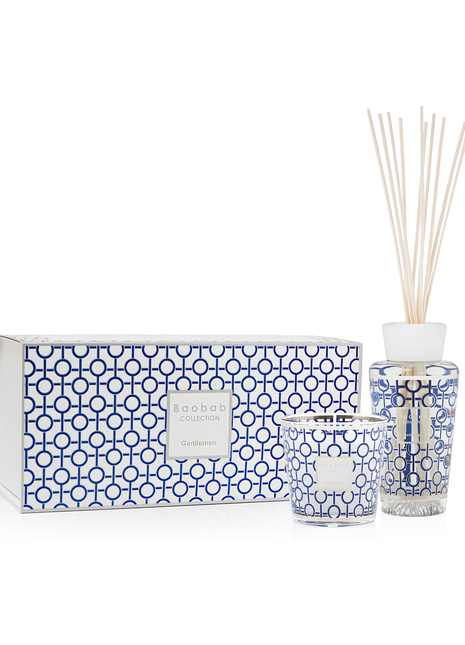 Baobab Collection-Gentlemen (190g Candle + 250ml Diffuser)