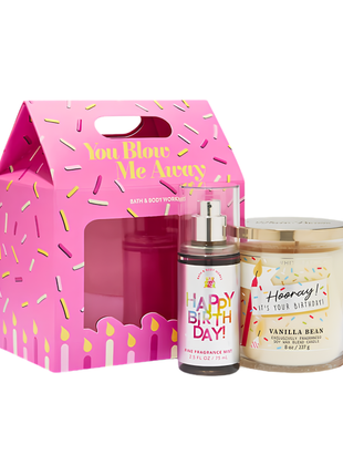 Bath & Body Works-You Blow Me Away: Birthday Vanilla Gift Set