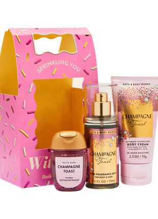 Bath & Body Works- Champagne Toast Mini Gift set