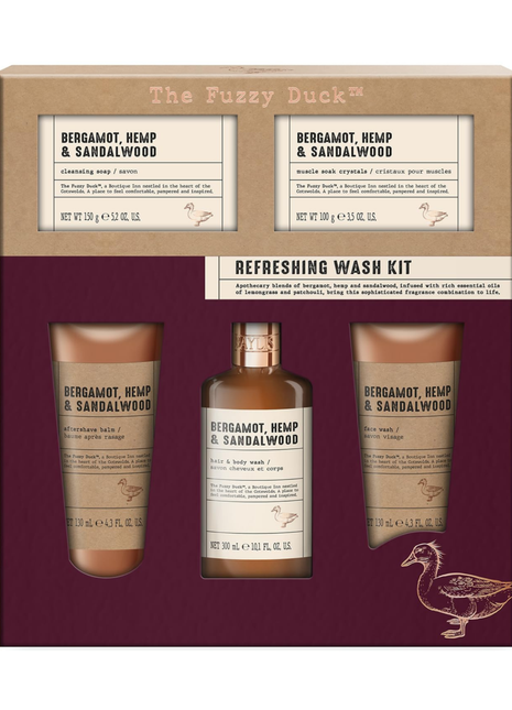 Baylis & Harding-The Fuzzy Duck Refreshening Wash Kit 5 in 1 Collection