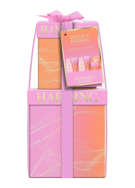 Baylis & Harding Signature Collection- Keepsake Duo Boxes-Pink