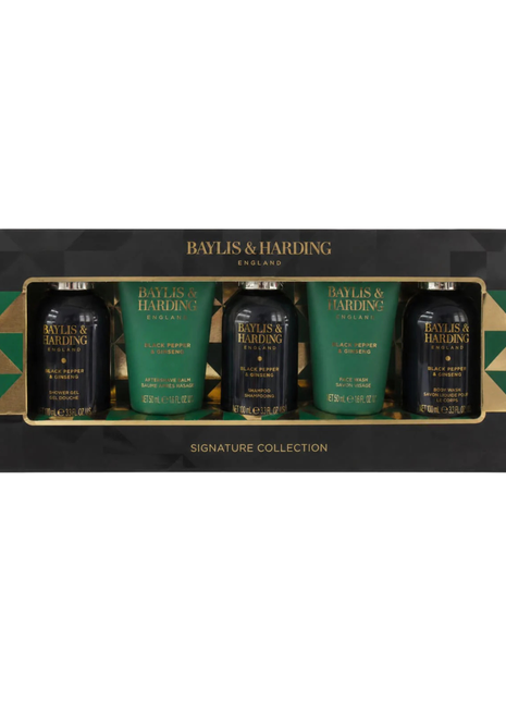 Baylis & Harding Signature Collection Black Pepper & Ginseng Black & Green