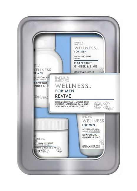 Baylis & Harding Wellness for Men- Revive Tin