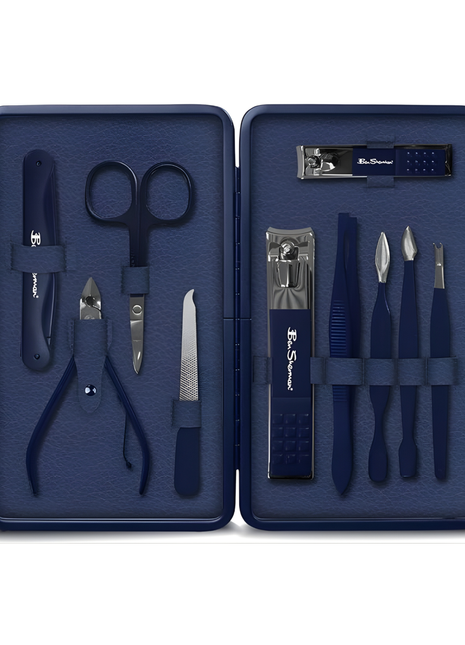 Ben Sherman 11Pc Professional Grooming Kit Grooming Essentials With Travel Case