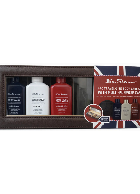 Ben Sherman 4Piece Travel Size Body Care Set