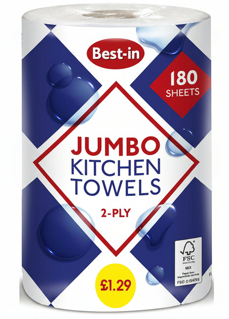 Best-in Jumbo Kitchen Towel 1 Roll