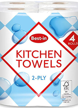 Bestin Kitchen Towel 4 Rolls