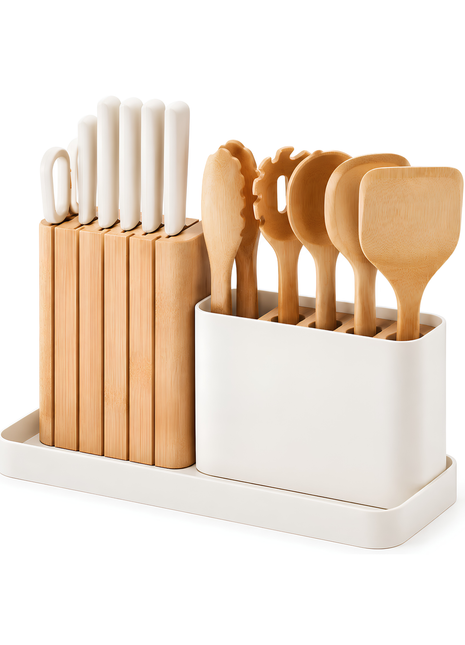 Caraway 14-Piece Cream Knife & Utensil Set