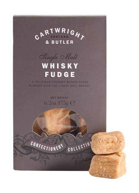 Cartwright & Butler Whisky Fudge in Carton 175g
