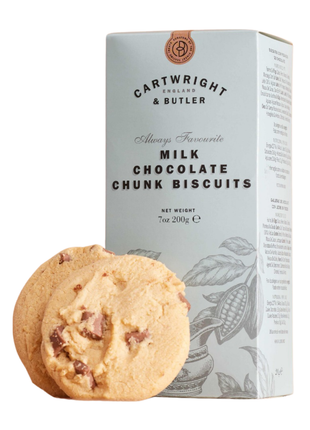 Cartwright & Butler Milk Chocolate Chunk Biscuits 200g