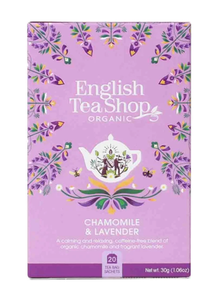 English Tea Shop Chamomile & Lavender 20Teabags 30g