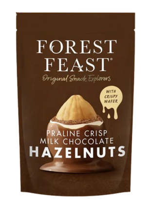 Forest Feast Praline Milk Chocolate & Hazelnuts 100g