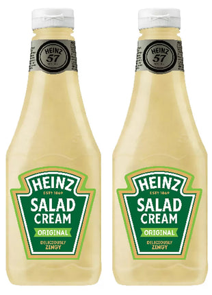 Heinz Salad Cream Original 875ml — 930g (Pack of 2)