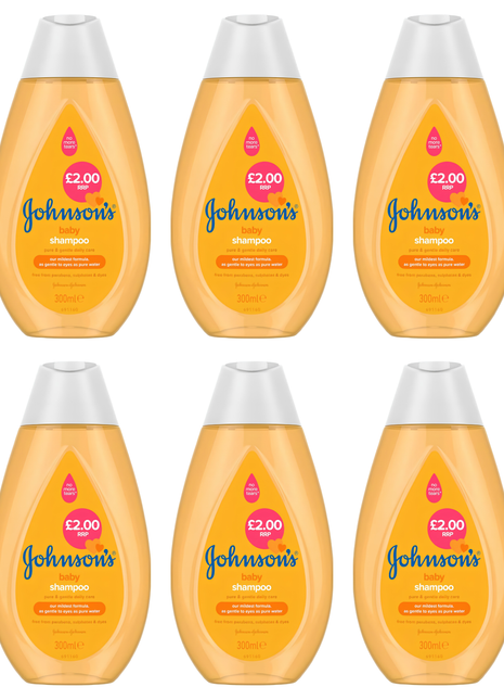 Johnson's Baby Shampoo-300ml by 6
