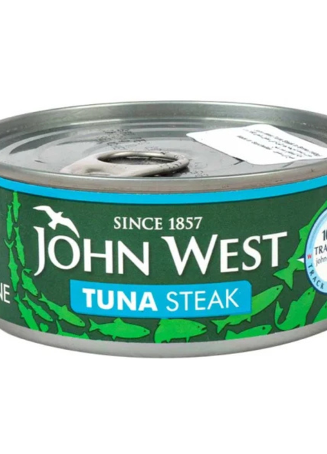 Johnwest Tuna Steak in Brine 160g