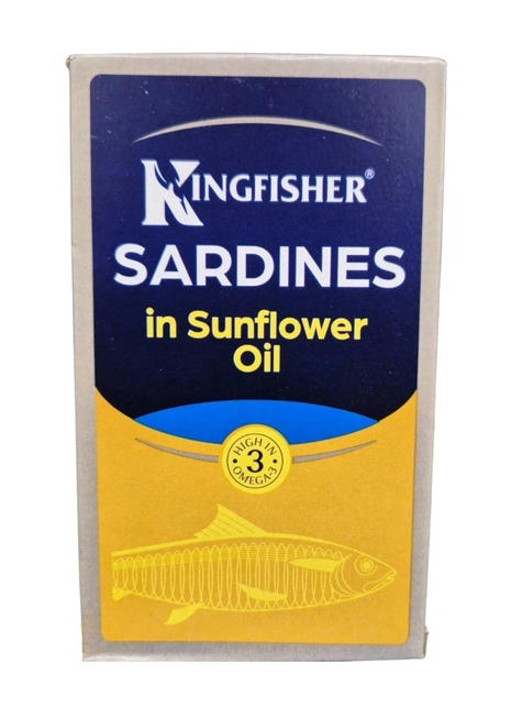 Kingfisher Sardine in Sunflower Oil-120g