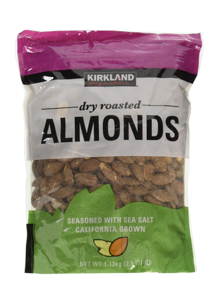 Kirkland Dry Roasted Almonds -1.13kg