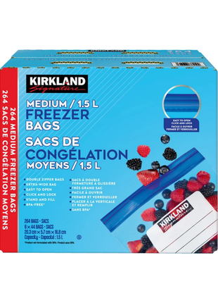 Kirkland Freezer Bag -Small