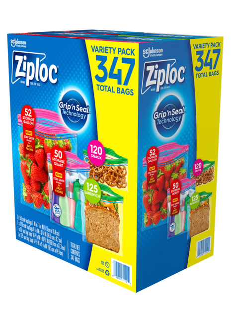Kirkland Ziploc Seal Top Bag-347Bags